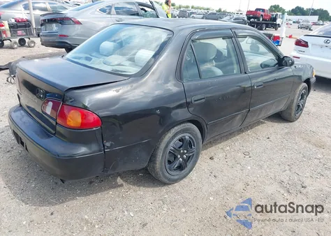 1999 Toyota Corolla Ve from USA, damaged, VIN 1NXBR12E2XZ284159